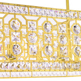 1026P41-8-193 Belinda 8 Light Chandelier With Champagne Finish