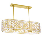 1026P41-8-193 Belinda 8 Light Chandelier With Champagne Finish