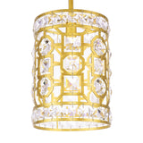 1026P7-1-193 Belinda 1 Light Pendant With Champagne Finish