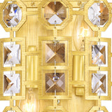 1026W8-2-193 Belinda 2 Light Wall Sconce With Champagne Finish