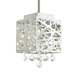 1032P6-1-601-S Eternity 1 Light Pendant With Chrome Finish