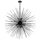 1034P40-14-101 Savannah 14 Light Chandelier With Black Finish