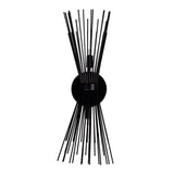 1034W8-2-101 Savannah 2 Light Wall Sconce With Black Finish