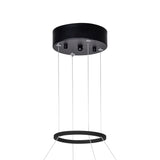 1040P20-101 Rosalina LED Chandelier With Matte Black Finish