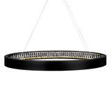 1040P42-101-O Rosalina LED Chandelier With Matte Black Finish