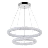 1042P25-601-2R Arielle LED Chandelier With Chrome Finish