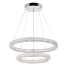 1042P25-601-2R Arielle LED Chandelier With Chrome Finish