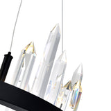 1043P24-101 Juliette LED Chandelier With Black Finish