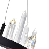 1043P42-3-101 Juliette LED Chandelier With Black Finish