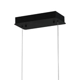 1043P45-101-RC Juliette LED Chandelier With Black Finish