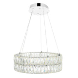 1044P20-601-R-2C Madeline LED Chandelier With Chrome Finish