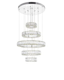 1044P24-601-R-5C Madeline LED Chandelier With Chrome Finish