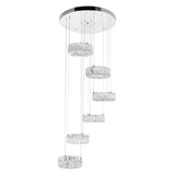 1044P24-601-R-6C Madeline LED Chandelier With Chrome Finish