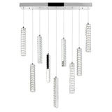 1046P32-9-601-RC Celina LED Chandelier With Chrome Finish