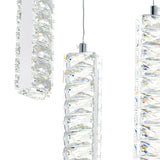 1046P32-9-601-RC Celina LED Chandelier With Chrome Finish