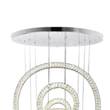 1046P34-6-601 Celina LED Chandelier With Chrome Finish