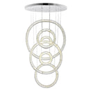 1046P34-6-601 Celina LED Chandelier With Chrome Finish