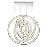 1046P37-6-601 Celina LED Chandelier With Chrome Finish