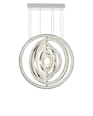 1046P37-6-601 Celina LED Chandelier With Chrome Finish