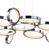 1054P28-601 Colette LED Chandelier With Chrome Finish