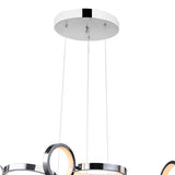 1054P28-601 Colette LED Chandelier With Chrome Finish