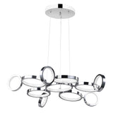 1054P28-601 Colette LED Chandelier With Chrome Finish