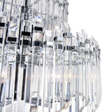 1065P28-12-601 Henrietta 12 Light Chandelier With Chrome Finish