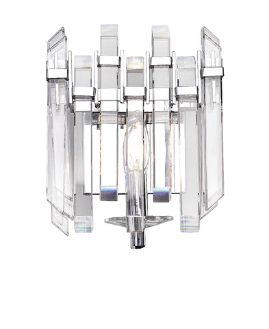 1065W8-1-601 Henrietta 1 Light Wall Sconce With Chrome Finish