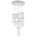 1090P20-10-269 Carolina LED Chandelier With Pewter Finish