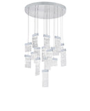 1090P32-16-269 Carolina LED Chandelier With Pewter Finish