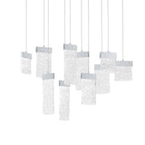 1090P40-10-269-O Carolina LED Chandelier With Pewter Finish