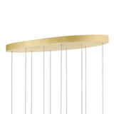 1090P40-10-620-O Carolina LED Chandelier With Gold Leaf Finish