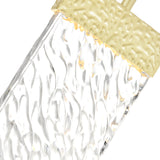 1090P5-1-620-A Carolina LED Pendant With Gold Leaf Finish