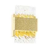 1090W5-1-620 Carolina LED Wall Sconce With Gold Leaf Finish