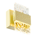 1090W5-1-620 Carolina LED Wall Sconce With Gold Leaf Finish