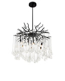 1094P26-6-101 Anita 6 Light Chandelier With Black Finish