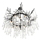 1094P43-12-101 Anita 12 Light Chandelier With Black Finish