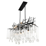 1094P47-10-101 Anita 10 Light Chandelier With Black Finish