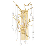 1094W11-3-620 Anita 3 Light Wall Sconce With Gold Leaf Finish