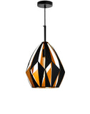 1114P12-1-271 Oxide 1 Light Down Pendant With Black+Copper Finish