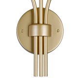 1125W8-1-268 Element 1 Light Wall Light With Sun Gold Finish