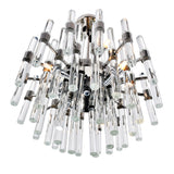 1137P16-8-613 Miroir 8 Light Chandelier With Polished Nickel Finish