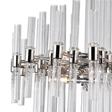 1137P26-10-613 Miroir 10 Light Chandelier With Polished Nickel Finish