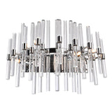 1137W18-4-613 Miroir 4 Light Vanity Light With Polished Nickel Finish