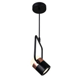 1147P10-1-101 Moxie LED Down Mini Pendant With Black Finish