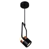 1147P6-1-101 Moxie LED Down Mini Pendant With Black Finish