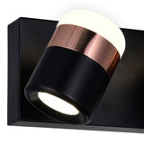 1147W16-3-101 Moxie LED Vanity Light With Black Finish