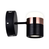 1147W5-1-101 Moxie LED Wall Light With Black Finish