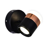 1147W5-1-101 Moxie LED Wall Light With Black Finish