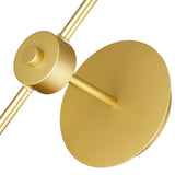 1153W10-1-169 Da Vinci 1 Light Wall Light With Brass Finish